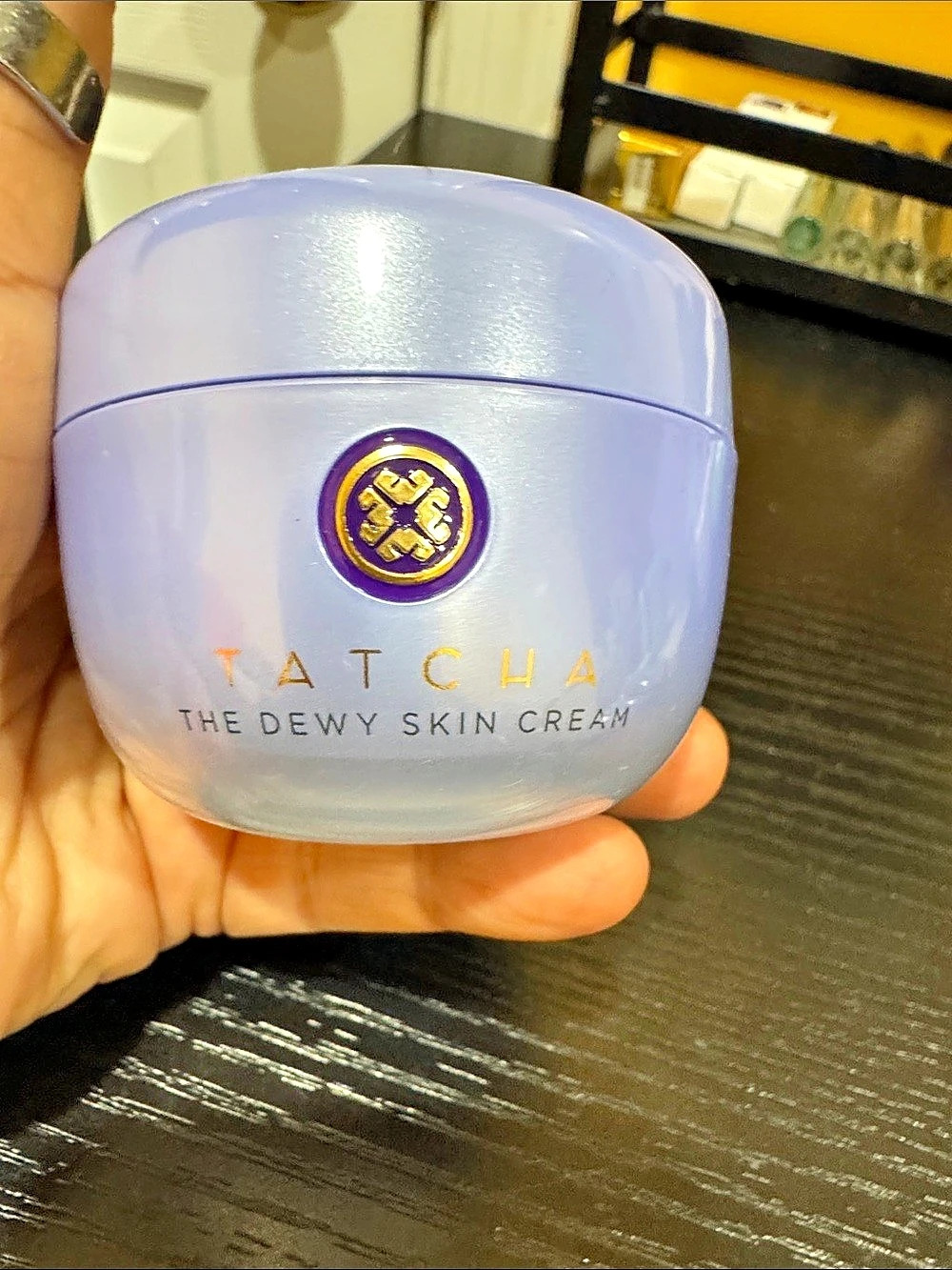 Tatcha The Dewy Skin Cream Moisturizer in Purple NWT 1.7 Fl Oz/50 ml brand new